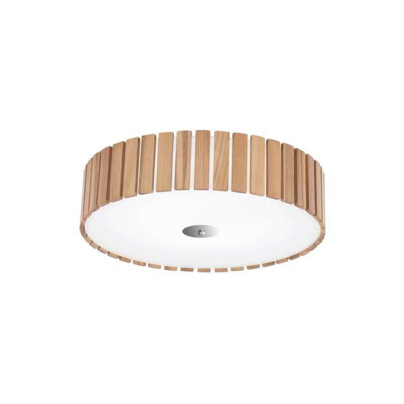 Ceiling lamp YVELIN wood E27 LED wood color