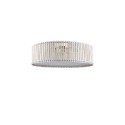 YRONDE bamboo ceiling light fixture with E27 LED in white color