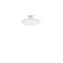 Simple pendant YVRES resin polymer E27 LED white color