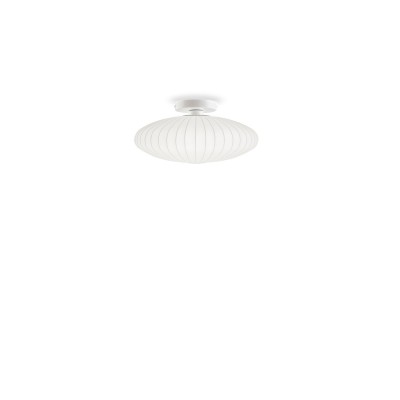 Simple pendant YVRES resin polymer E27 LED white color