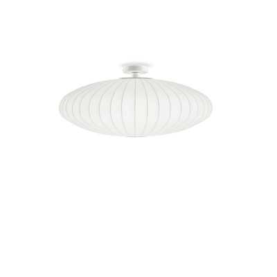 WARLEZ simple pendant light made of resin polymer E27 LED in white color