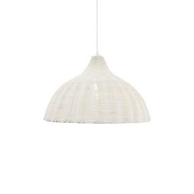 Simple pendant VIBUS wicker E27 LED in colors