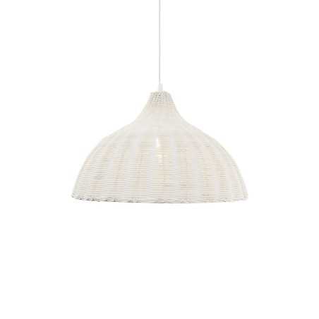 Simple pendant VIBUS wicker E27 LED in colors