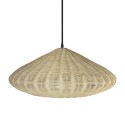 HARDY simple pendant lamp with wicker E27 LED in colors
