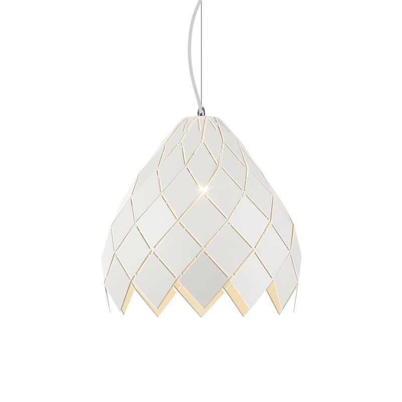 Simple pendant lamp NOTIS iron E27 LED colors