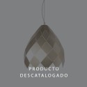 Simple pendant lamp NOTIS iron E27 LED colors