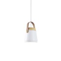 ISLOU simple pendant aluminum E27 LED colors