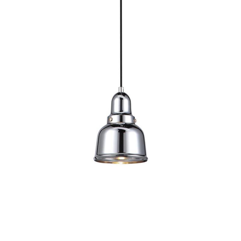 Simple pendant light FOSSE metal E27 LED in colors