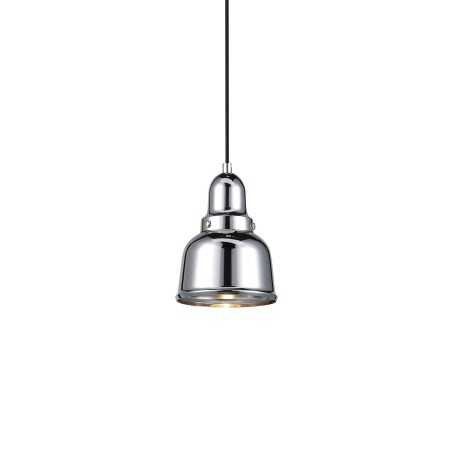 Simple pendant light FOSSE metal E27 LED in colors