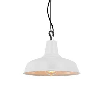 Simple pendant lamp CONGE metal E27 LED colors
