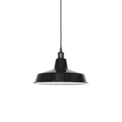 Simple pendant light OSTREL iron E27 LED colors