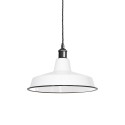 Simple pendant light RADEN iron E27 LED colors