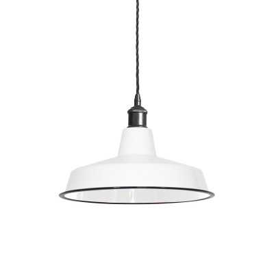 Simple pendant light RADEN iron E27 LED colors