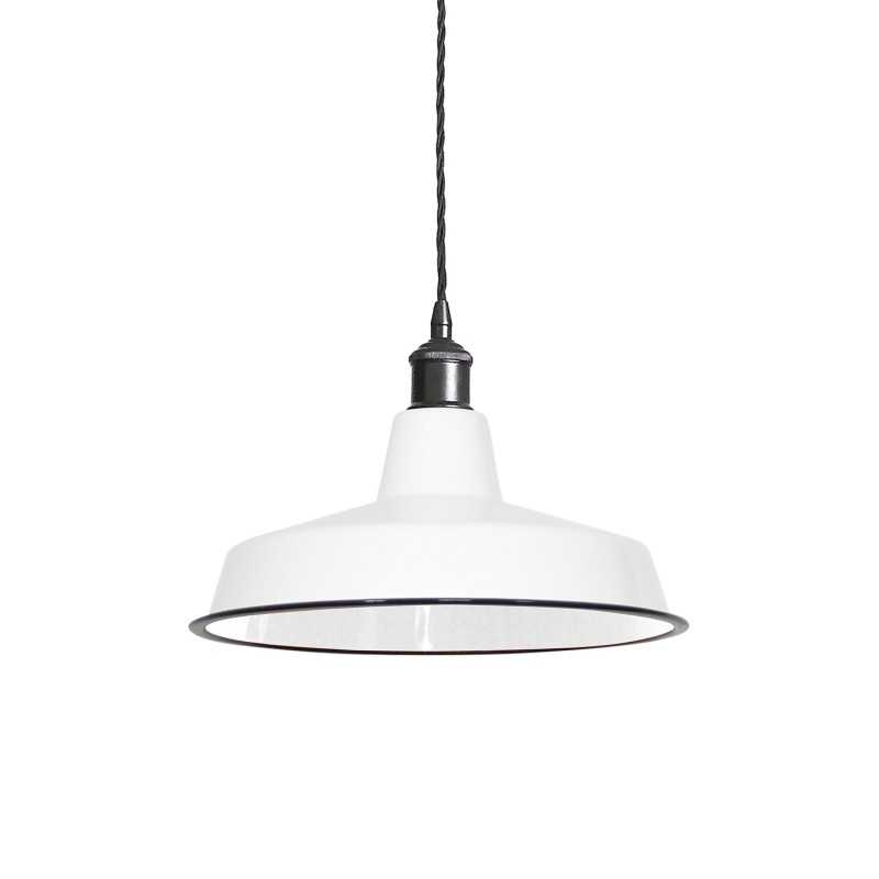 Simple pendant light RADEN iron E27 LED colors