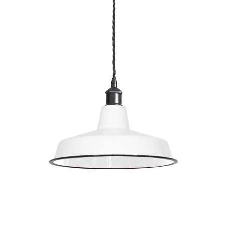 Simple pendant light RADEN iron E27 LED colors