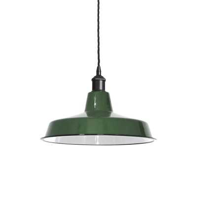 Simple pendant light RADEN iron E27 LED colors
