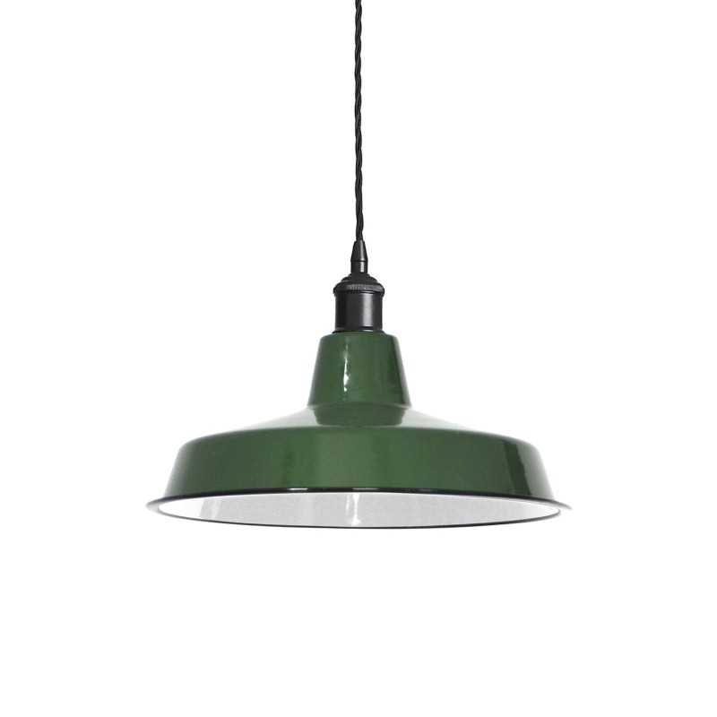 Simple pendant light RADEN iron E27 LED colors