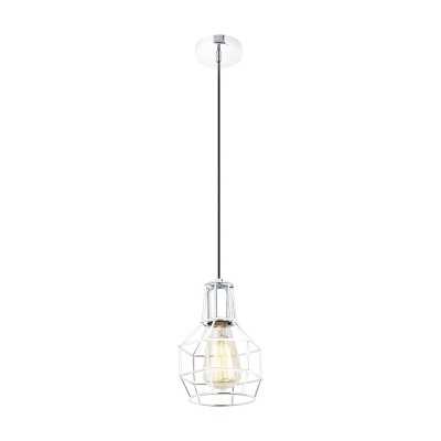 Simple pendant BOAST iron E27 LED