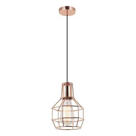 Simple pendant BOAST iron E27 LED