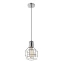 Simple pendant BOAST iron E27 LED
