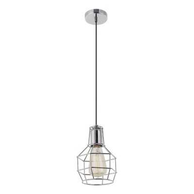 Simple pendant BOAST iron E27 LED