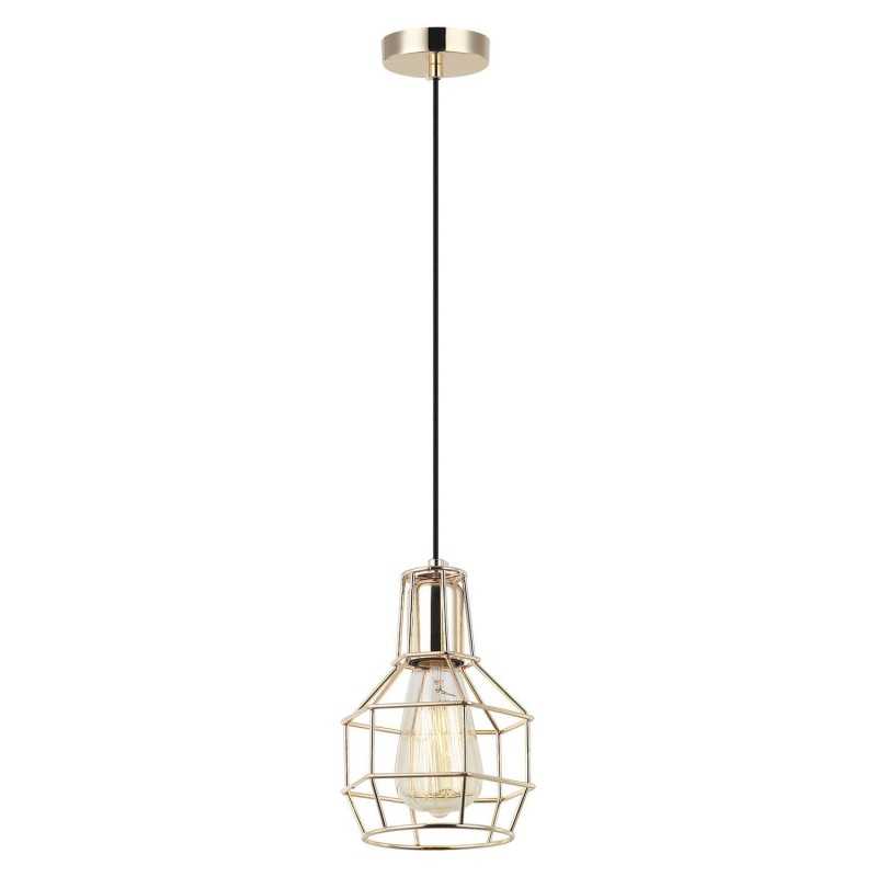 Simple pendant BOAST iron E27 LED