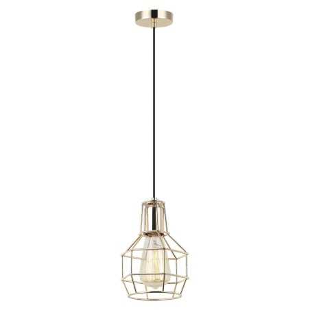 Simple pendant BOAST iron E27 LED