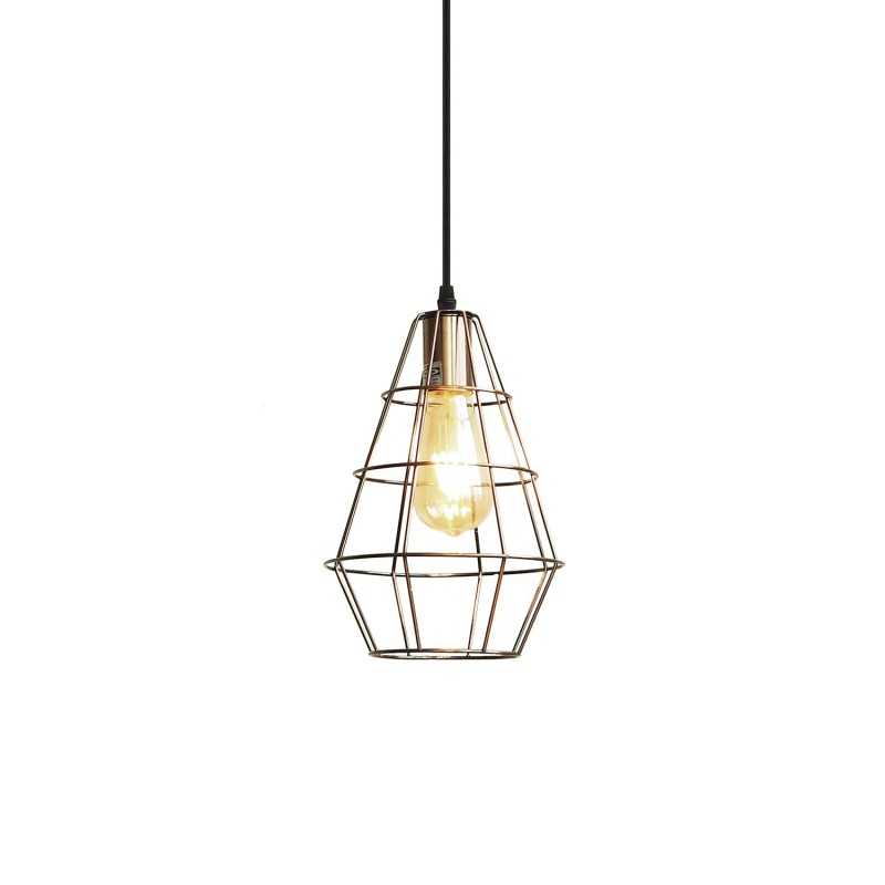 Simple pendant light JOANY metal E27 LED