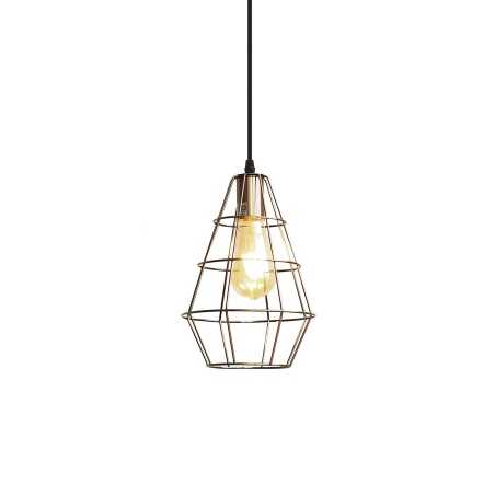 Simple pendant light JOANY metal E27 LED