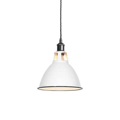 Simple pendant lamp CAPOU iron E27 LED colors