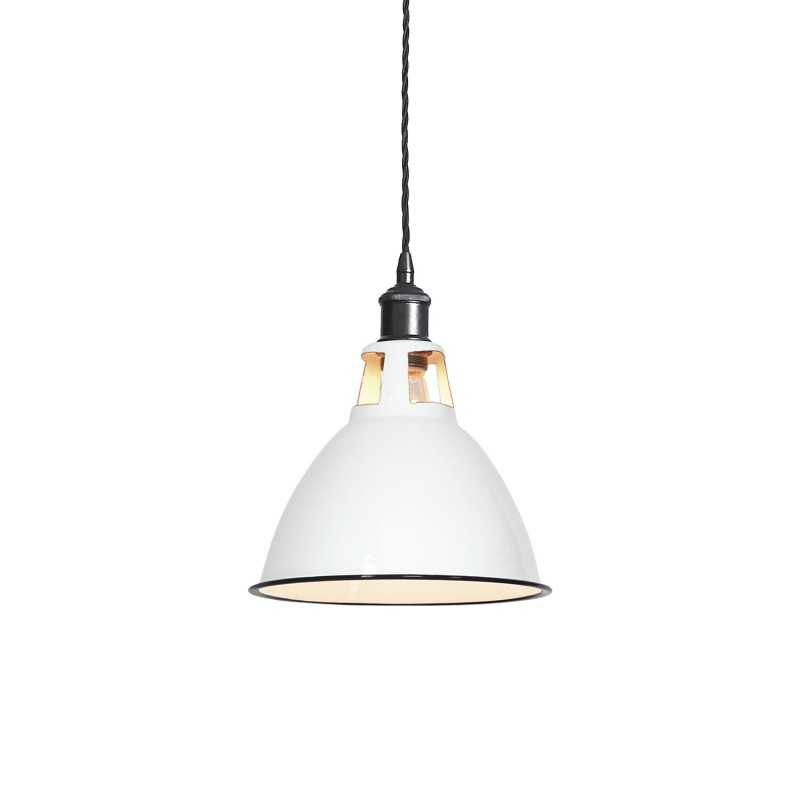 Simple pendant lamp CAPOU iron E27 LED colors