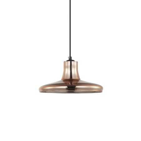 Simple pendant lamp with GU10 crystal in various colors