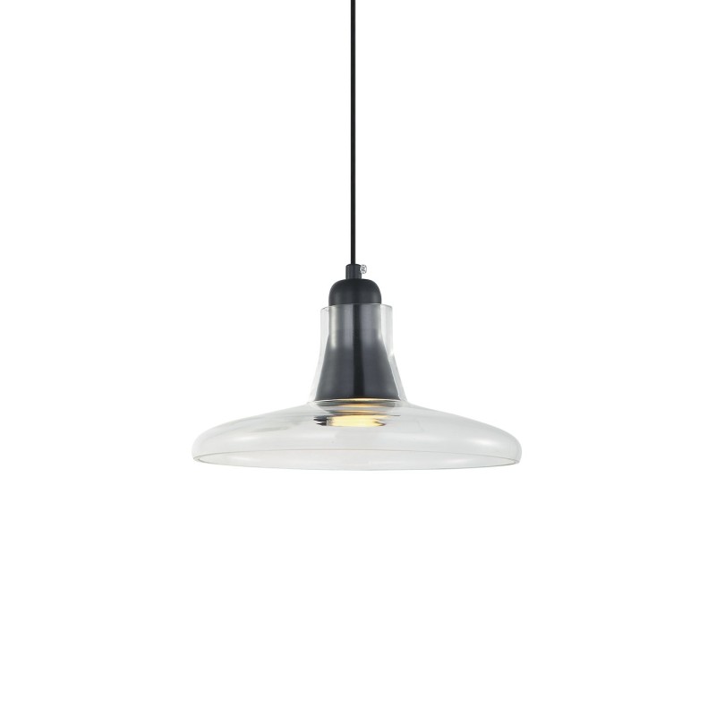 Simple pendant lamp with GU10 crystal in various colors