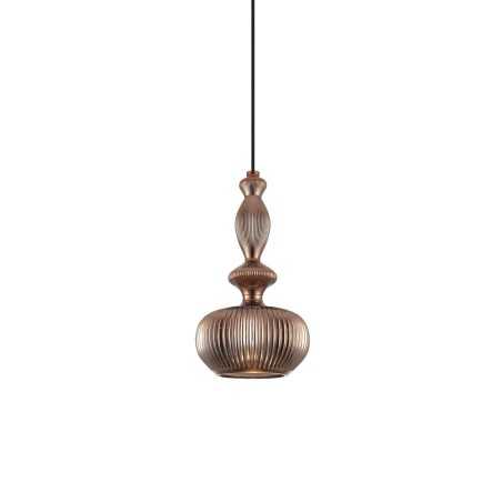 VALIN simple pendant light with E27 LED crystal in different colors