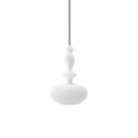 Simple pendant PAYROL crystal E27 LED in colors