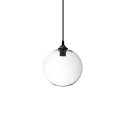NEUZY simple pendant light with E27 LED crystal in colors
