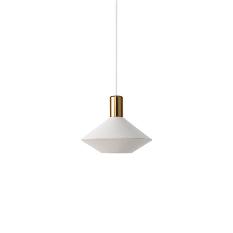 Simple pendant light PILET aluminum GU10 colors