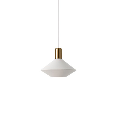 Simple pendant light PILET aluminum GU10 colors