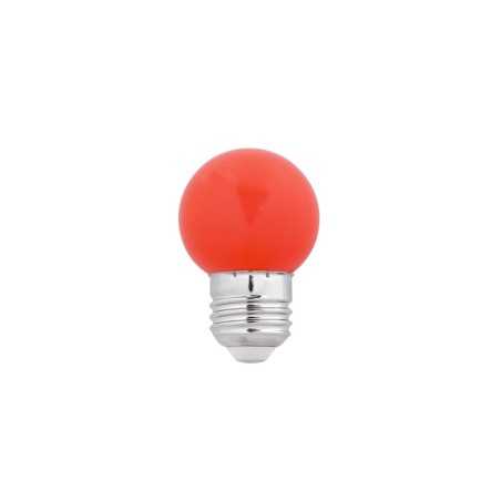 Red spherical LED bulb for garland 1