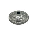 Raw iron cap decorated 58mm diameter x 4mm