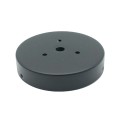 Black 86mm x 18mm balloon holder with screws