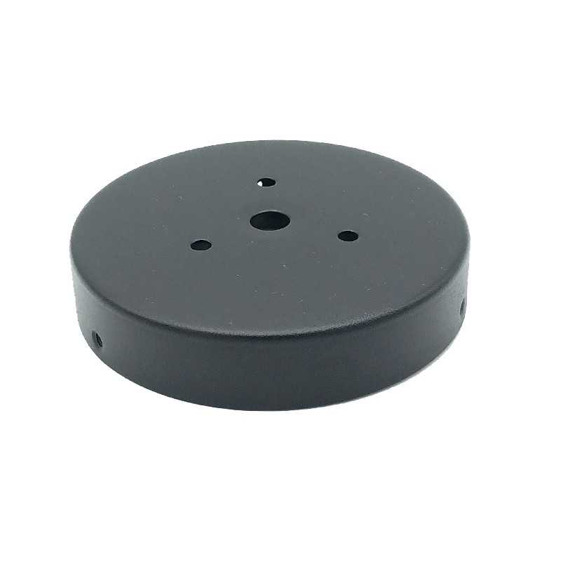 Black 86mm x 18mm balloon holder with screws