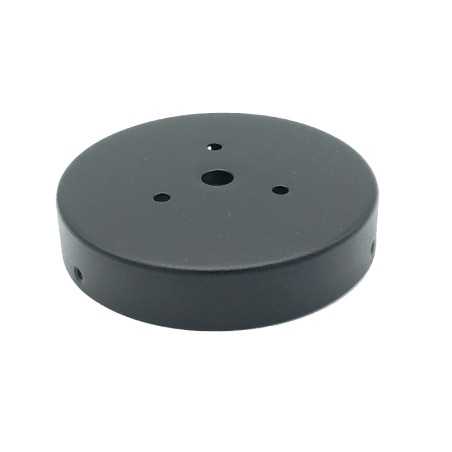 Black 86mm x 18mm balloon holder with screws