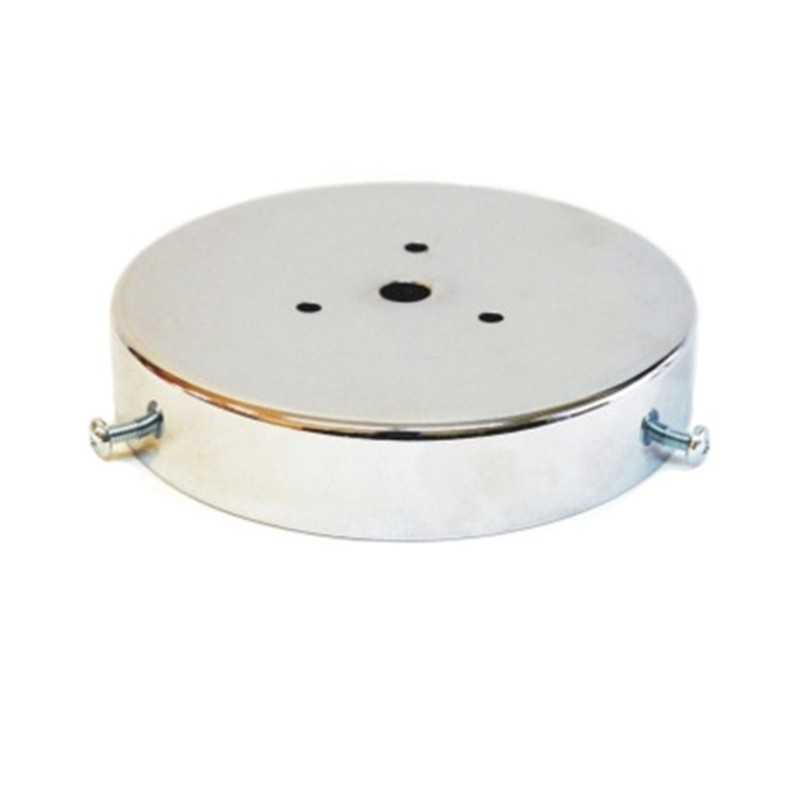 Chrome balloon holder 85mm x 18mm with screws