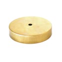 Brass globe holder cap 88mm diameter x 20mm