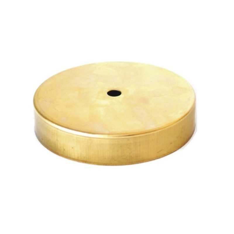 Brass globe holder cap 88mm diameter x 20mm