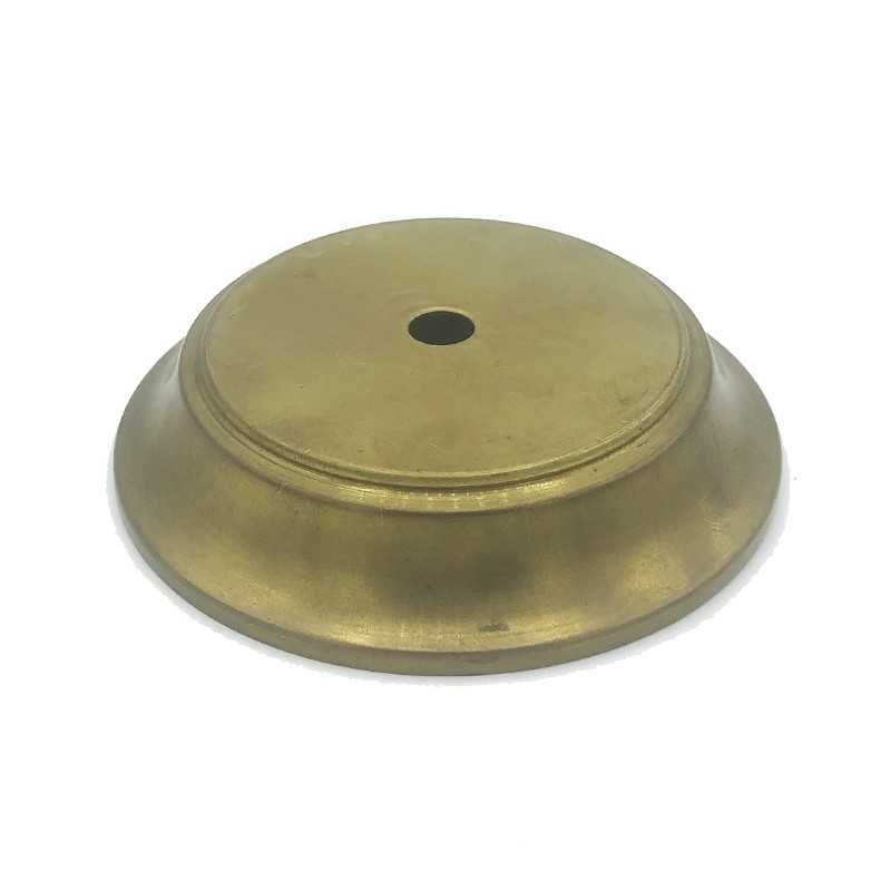 Brass globe holder cap 104mm diameter x 3mm
