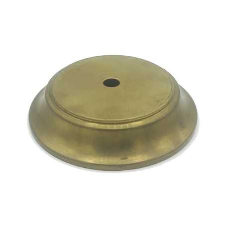 Brass globe holder cap 104mm diameter x 3mm