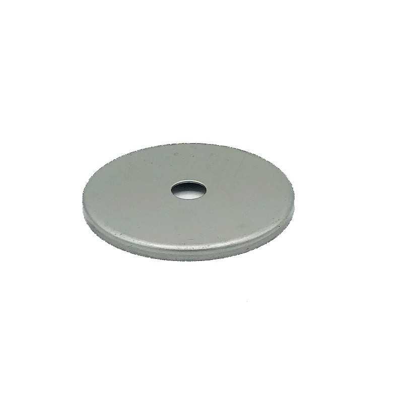 Raw iron globe cover 40mm diameter x 1mm