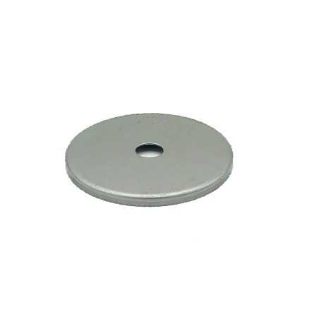 Raw iron globe cover 40mm diameter x 1mm